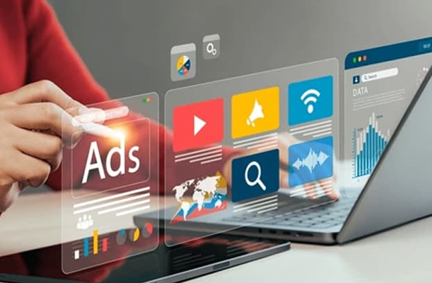 Digital marketing symbolizing image