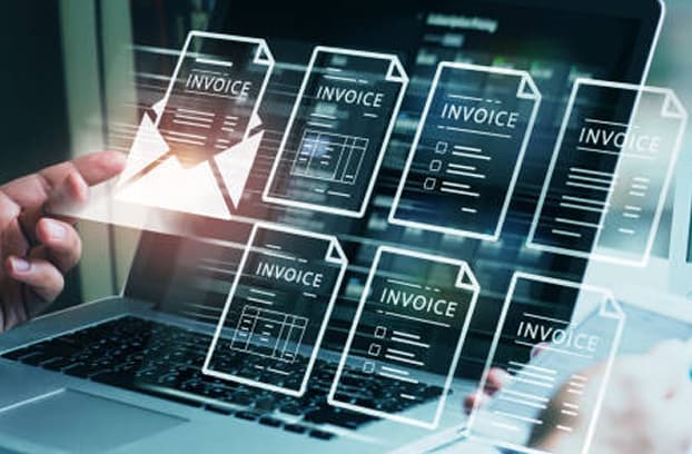 List of invoices symbolizing image